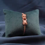 Double Panther Cuff Bracelet (Rose Gold) BRA000645