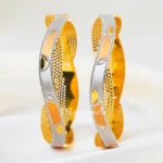 Dual Plated  Gold Plated Bangles- BAN002753