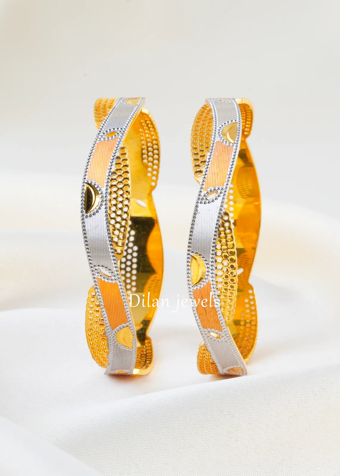 Dual-Plated-Bangles-BAN002753 Dual Plated Gold Plated Bangles- BAN002753 - Image 1