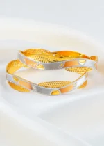 Dual Plated  Gold Plated Bangles- BAN002753 - Image 3