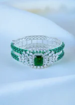 Dual Plated Green Bracelet (Dual Plating) BRA001149 - Image 2