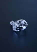 Elevated Solitaire Band (Silver) RING01213 - Image 4