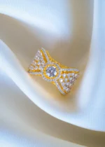Elevated Solitaire Band (Yellow Gold) RING01214 - Image 3