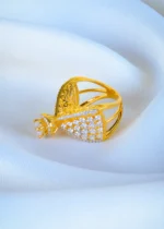 Elevated Solitaire Band (Yellow Gold) RING01214 - Image 4