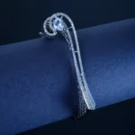 Elevated Twisted Bracelet (Silver) BRA001307