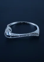 Elevated Twisted Bracelet (Silver) BRA001307 - Image 2