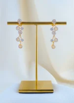 Elisia Necklace Set (Yellow Gold) NEC001757 - Image 3