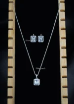 Elora Grace Necklace Set (Silver) NEC002566