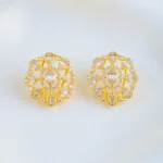 Elysian Glow Earrings (Yellow Gold) EAR001768