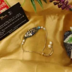 Embossed Floral Blue Lumba