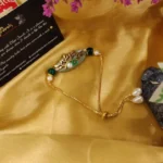 Embossed Floral Green Lumba
