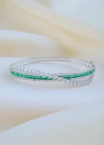 Emerald Cascade Bracelet BRA001794 - Image 2