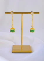 Emerald Cascade Set (Yellow Gold) NEC002016 - Image 3