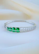 Emerald Dusk Bracelet (Silver) BRA001790 - Image 2