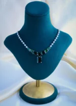 Emerald Green Classic Set (Silver) NEC000902 - Image 2