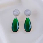 Emerald Luxe Drops (Yellow Gold) EAR002043
