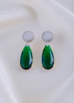 Emerald Luxe Drops (Yellow Gold) EAR002043