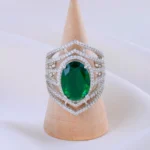 Emerald Majesty (Silver) RING01850
