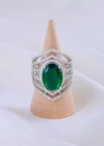 Emerald Majesty (Silver) RING01850