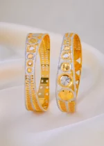 Eterna Bloom Bangles (Dual Plating) BAN001928 - Image 2