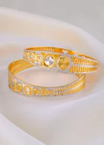 Eterna Bloom Bangles (Dual Plating) BAN001928 - Image 3