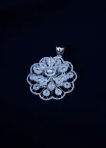 Eterna Flora Pendant Set (Silver) PSET01735 - Image 2