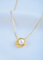 Eterna Knot Pendant (Yellow Gold) NEC001730 - Image 3