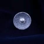 Eterna Pearl Diamond Ring (Silver) RING01908