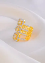 Eterna Shine Adjustable Ring (Yellow Gold) RING01911 - Image 2
