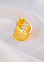 Eterna Shine Adjustable Ring (Yellow Gold) RING01911 - Image 3