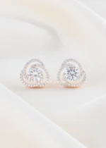 Eternal Heart Spark Studs (Rose Gold) EAR002533