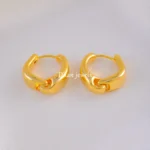 Eternal Shine Hoops (Yellow Gold) EAR002136
