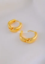 Eternal Shine Hoops (Yellow Gold) EAR002136 - Image 3