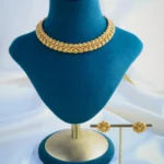 Ethnic Beauty Necklace Set (Antique Gold) NEC000910