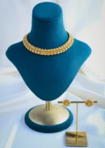 Ethnic Beauty Necklace Set (Antique Gold) NEC000910