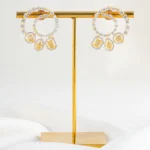 Ethnic Chandelier Diamond Studs (Yellow Gold) EAR002465