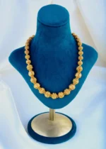 Ethnic Matar Mala Necklace Set (Antique Gold) NEC000823 - Image 2