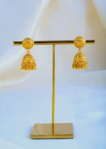 Ethnic Matar Mala Necklace Set (Antique Gold) NEC000823 - Image 3