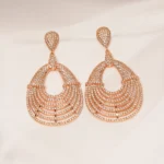 Evergreen Diamond Earrings (Yellow Gold) EAR000441