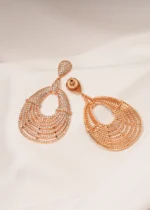 Evergreen Diamond Earrings (Yellow Gold) EAR000441 - Image 3