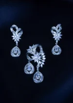 Exclusive Designer Locket Set (Silver) PSET01348