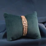 Fancy Stones Cuff Bracelet (Yellow Gold) BRA000657