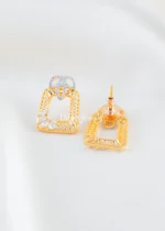 Floral Frame Elegance Pendant Set (Yellow Gold) PSET02594 - Image 3
