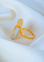 Folded Wrap Ring (Yellow Gold) RING01376 - Image 3