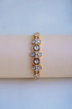 Fusion Polki Bracelet (Victorian Gold) BRA000815 - Image 3
