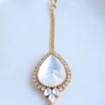 Fusion Polki Mang Tika (Victorian Gold) ACC001003