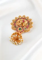 Gajraj Royal Juda Pin (Yellow Gold) ACC002513 - Image 2