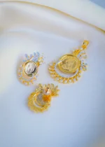 Ginni Designer Pendant Set (Yellow Gold) PSET001034 - Image 4