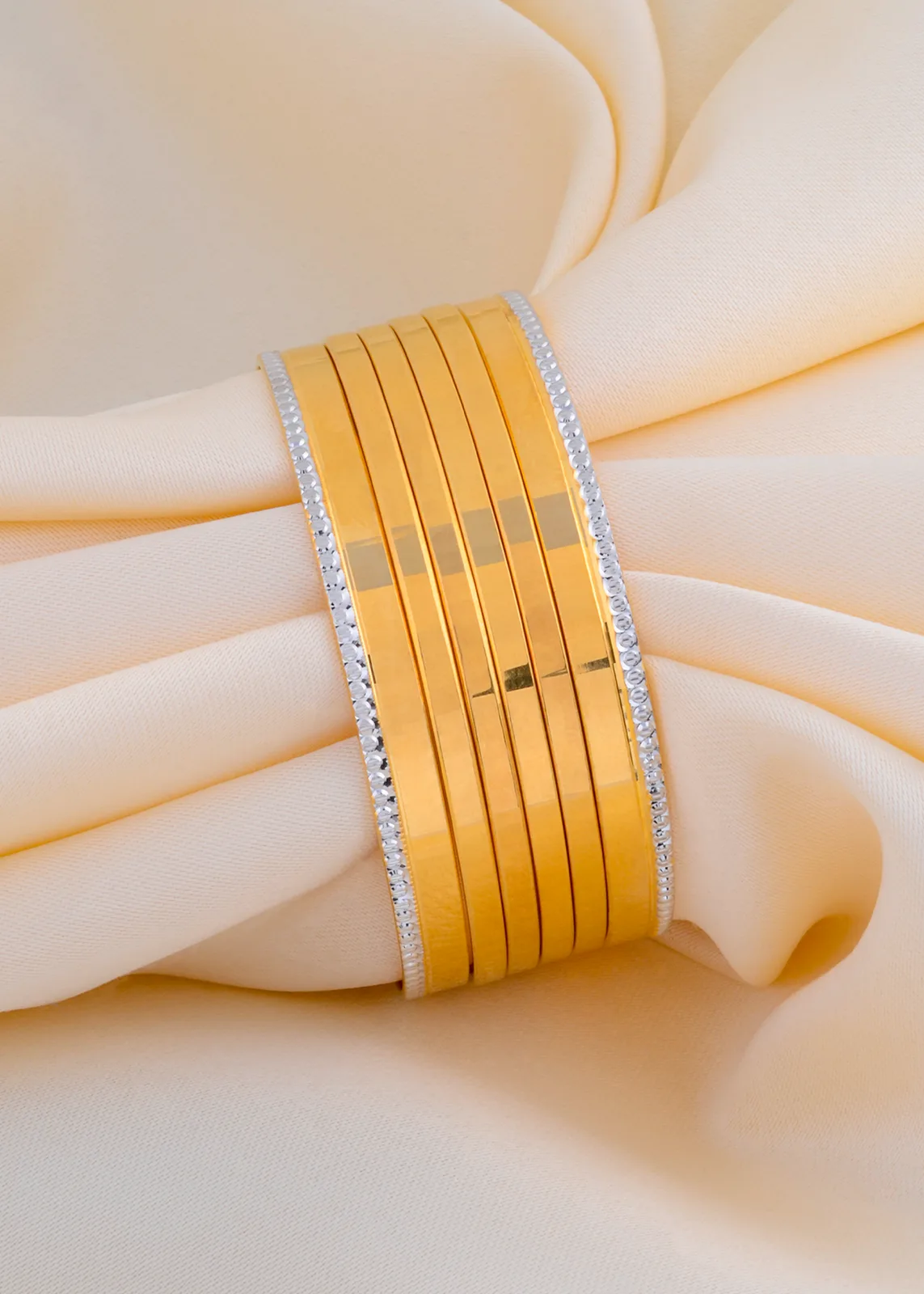 GlowEdge-Gold-Bangles-Yellow-Gold-BAN001836a GlowEdge Gold Bangles (Yellow Gold) BAN001836 - Image 1