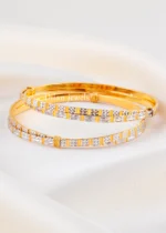 Gold Plated Gold Plated Bangles- BAN002755 - Image 3